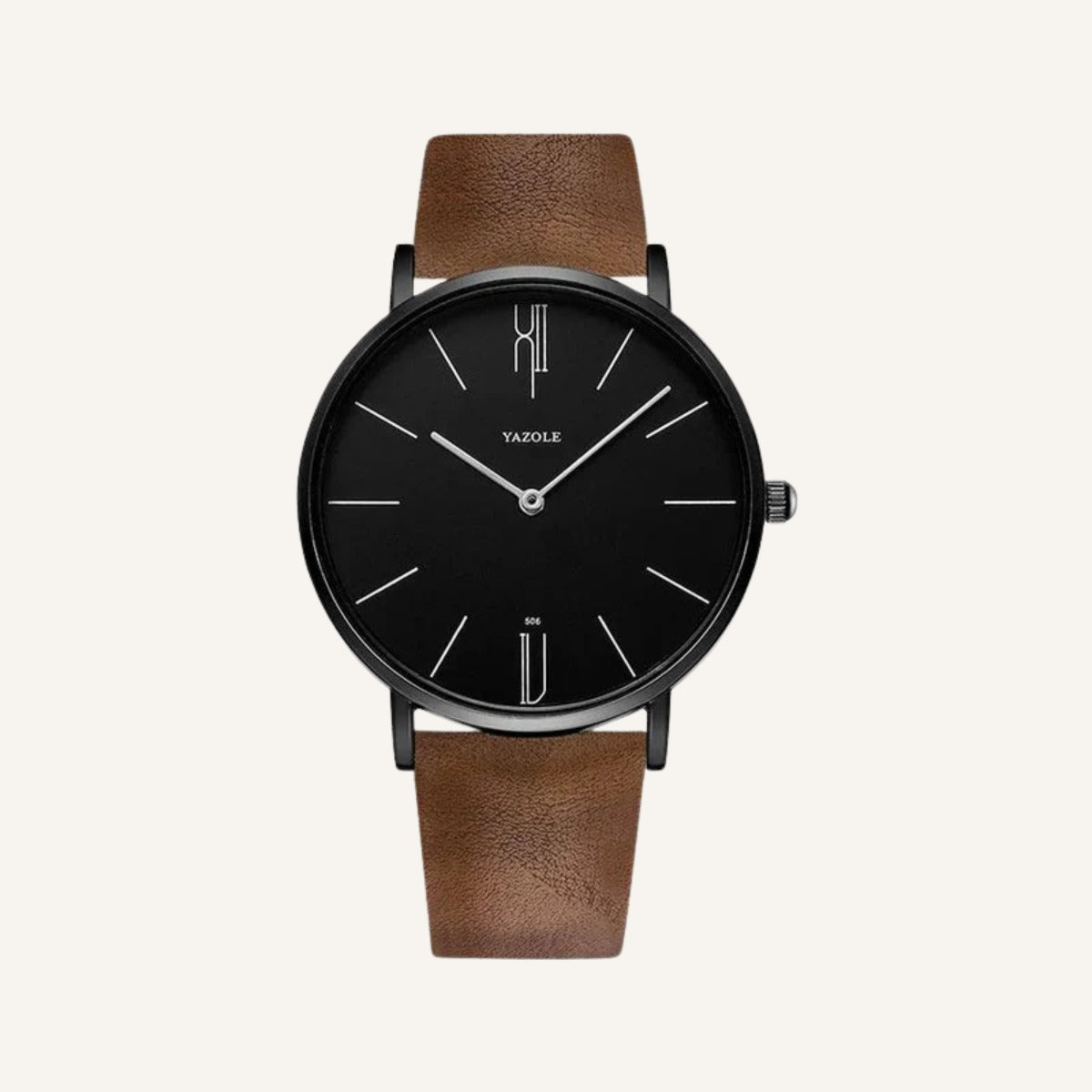 Civano Old Money Leather Watch – Classic Men’s Timepiece