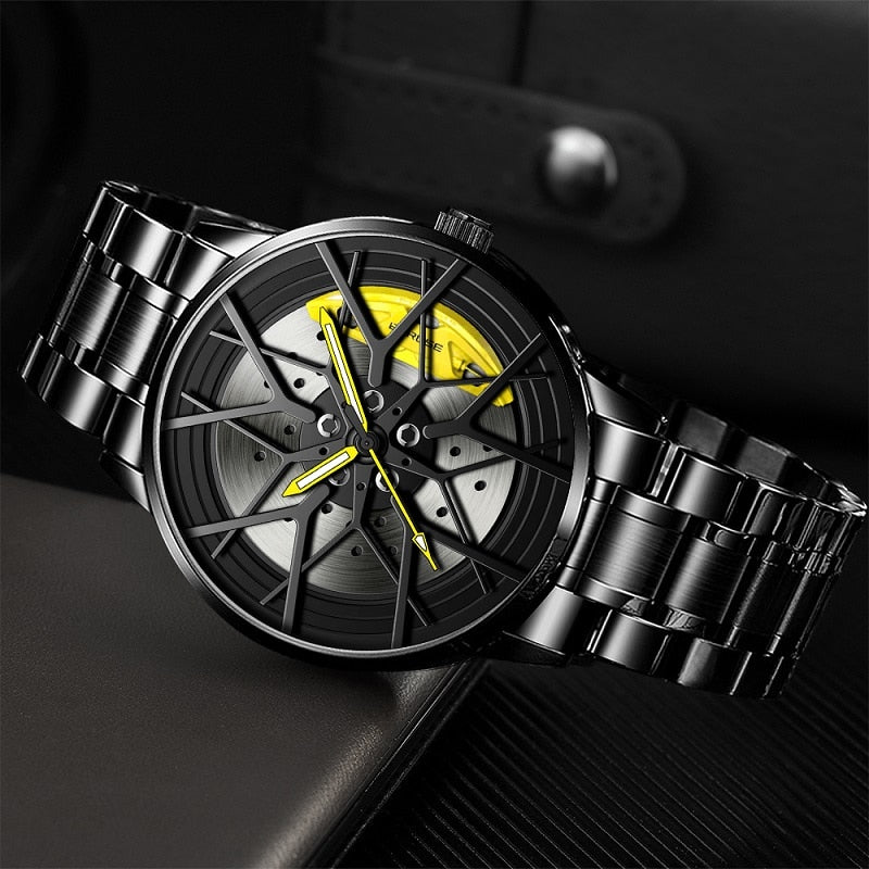 Felgen Men’s Watch – Classic Stainless Steel Wristwatch