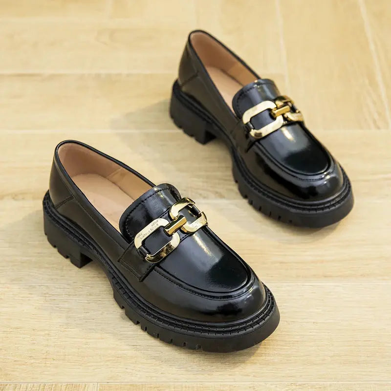 Women’s Slip-On Loafers | Fashionable Chunky Sole Style