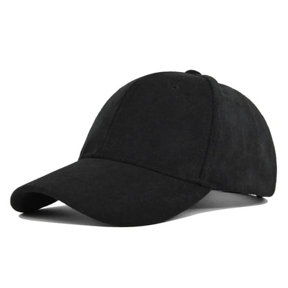 Men’s Suede Cap – Classic Vintage Casquette Style Hat