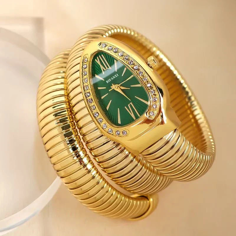 Women Snake Watch Stainless Steel
