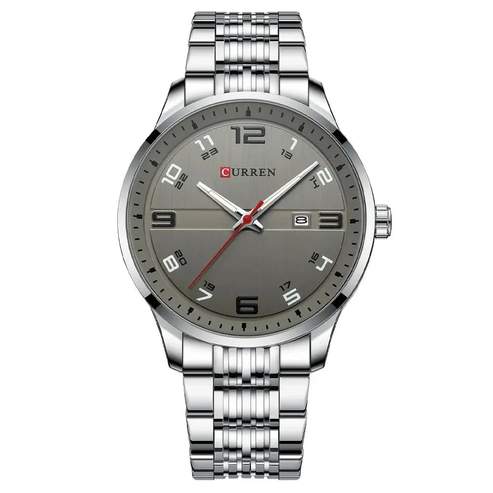 Valcien | Men Outdoor Classic Stainless Steel Durable Sports Watch