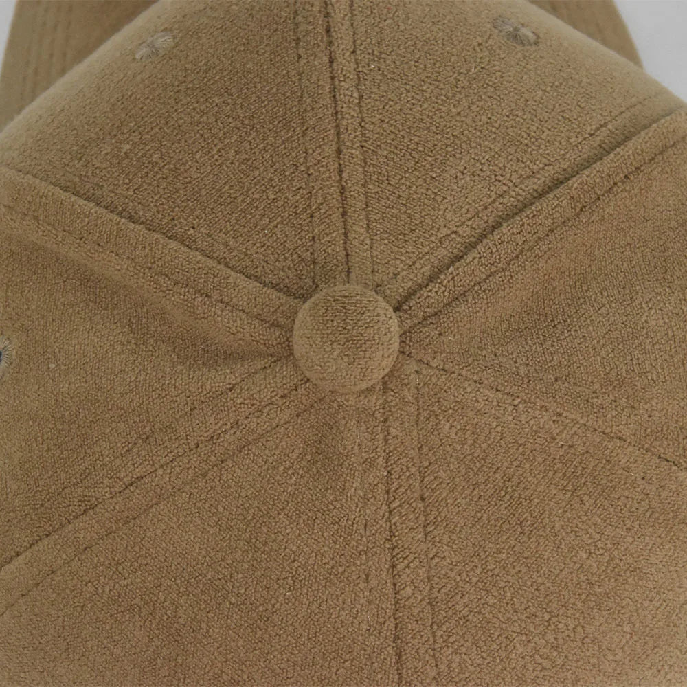 Men’s Suede Cap – Classic Vintage Casquette Style Hat