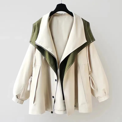 Valcien | Women’s Water-Repellent Trench Coat – Modern Lines, Timeless Appeal