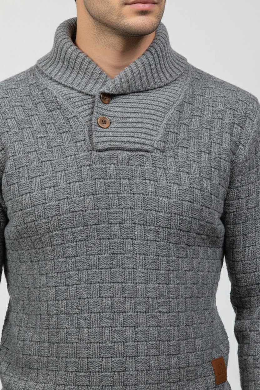 Valcien | Men’s Knitted Jumper – Classic Autumn Winter Knitwear