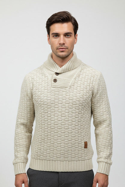 Valcien | Men’s Knitted Jumper – Classic Autumn Winter Knitwear