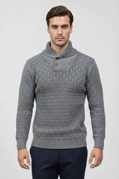 Valcien | Men’s Knitted Jumper – Classic Autumn Winter Knitwear