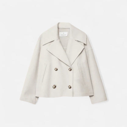 Valcien | Women’s Minimalist Fitted Blazer – Modern Structure, Effortless Elegance