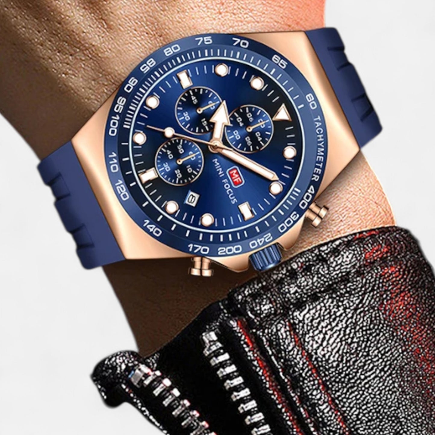 Valcien | Men's Sport Chronograph Watch – Quartz Precision, Waterproof Performance
