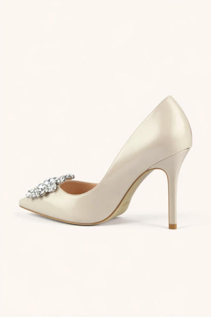 Gracie Leather High Heels – Timeless Elegance with Every Step