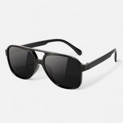 Valcien | Vintage Round Frame Sunglasses – Unisex Design, Anti-Glare Lens Clarity