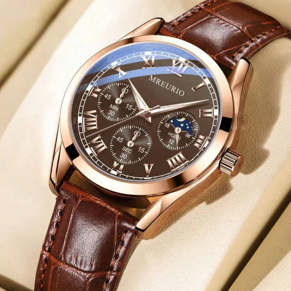 Valcien Mercury Watch – Men’s Luxury Stainless Steel Wristwatch