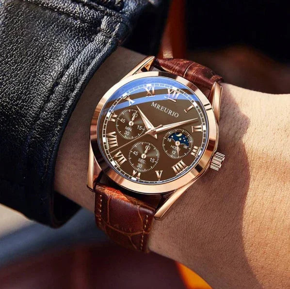 Valcien Mercury Watch – Men’s Luxury Stainless Steel Wristwatch