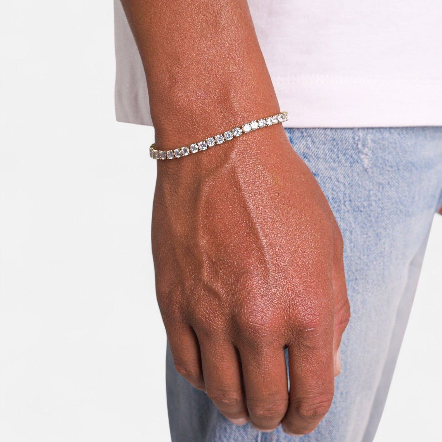 Valcien | Tennisboy Link Bracelet – Sleek Precision, Everyday Sophistication
