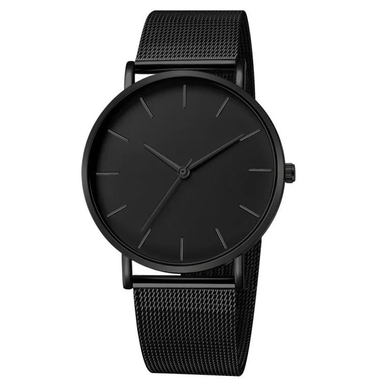 Henry – Minimalist Men’s Watch with Elegant Mesh Strap