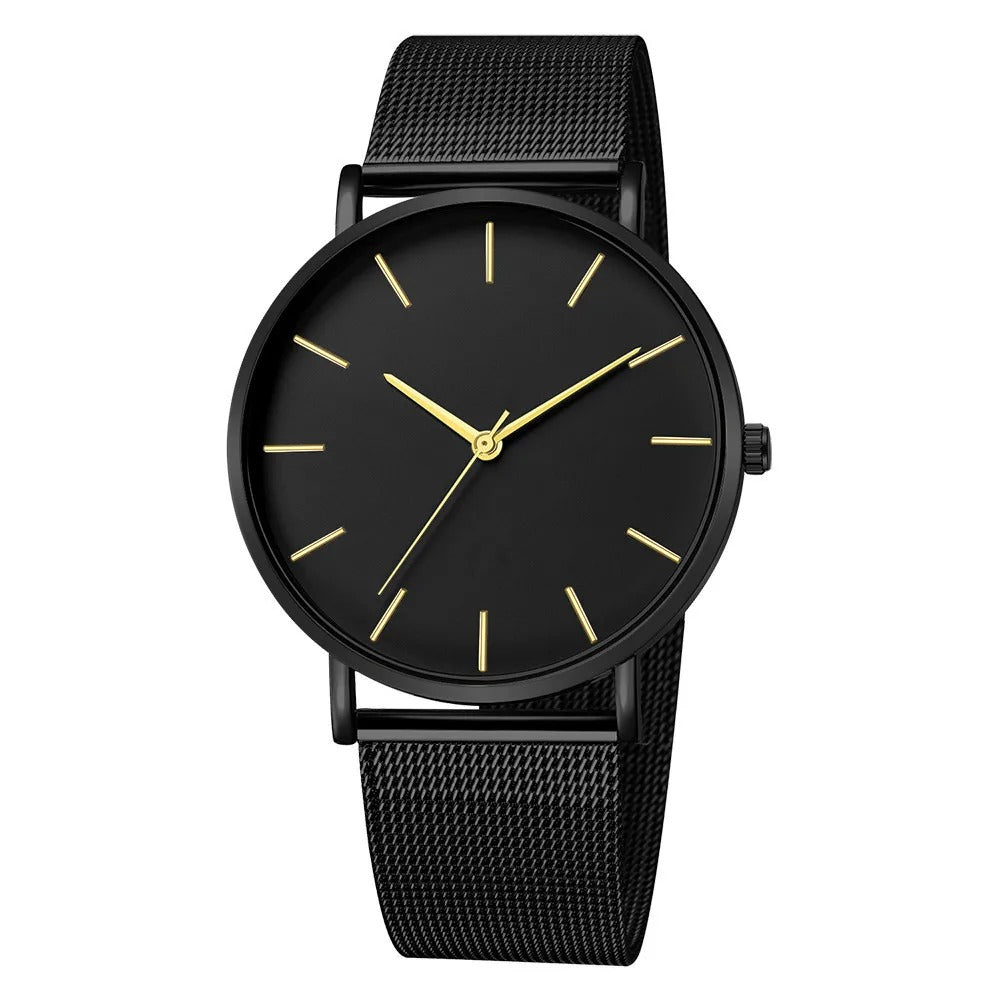 Henry – Minimalist Men’s Watch with Elegant Mesh Strap