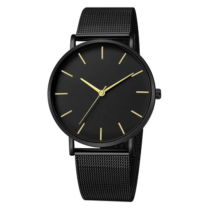 Henry – Minimalist Men’s Watch with Elegant Mesh Strap