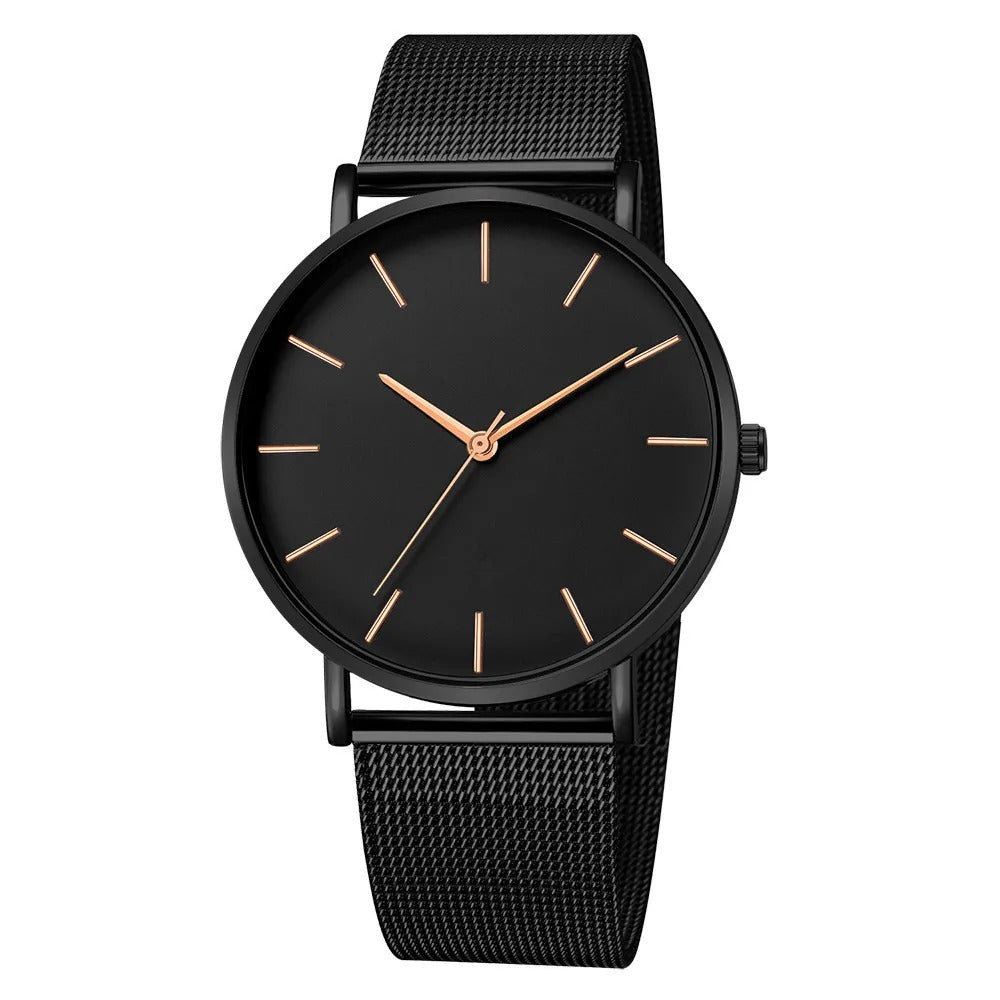 Henry – Minimalist Men’s Watch with Elegant Mesh Strap